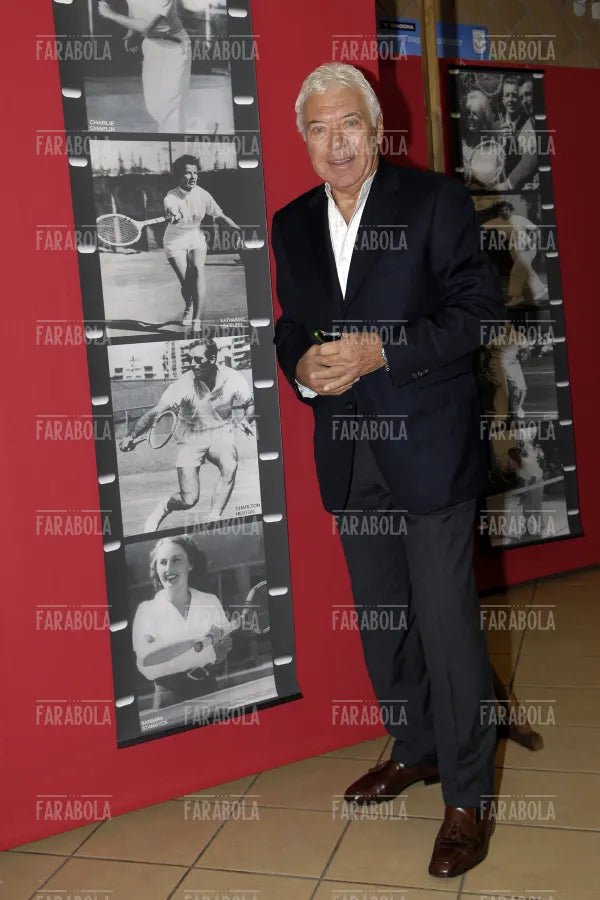 Nicola Pietrangeli, Yoga Vip Tennis Vintage, Roma, 2007 - Farabola Immagine digitale