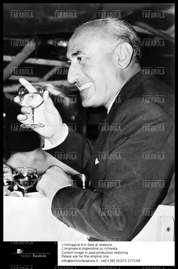 Omicidio Montesi, il marchese Ugo Montagna, 1955 - Farabola Immagine digitale