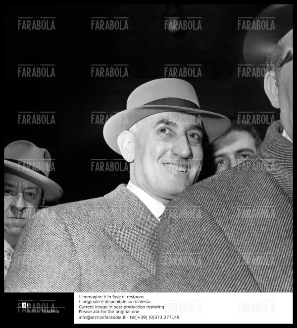 Omicidio Montesi, il marchese Ugo Montagna, 1957 - Farabola Immagine digitale