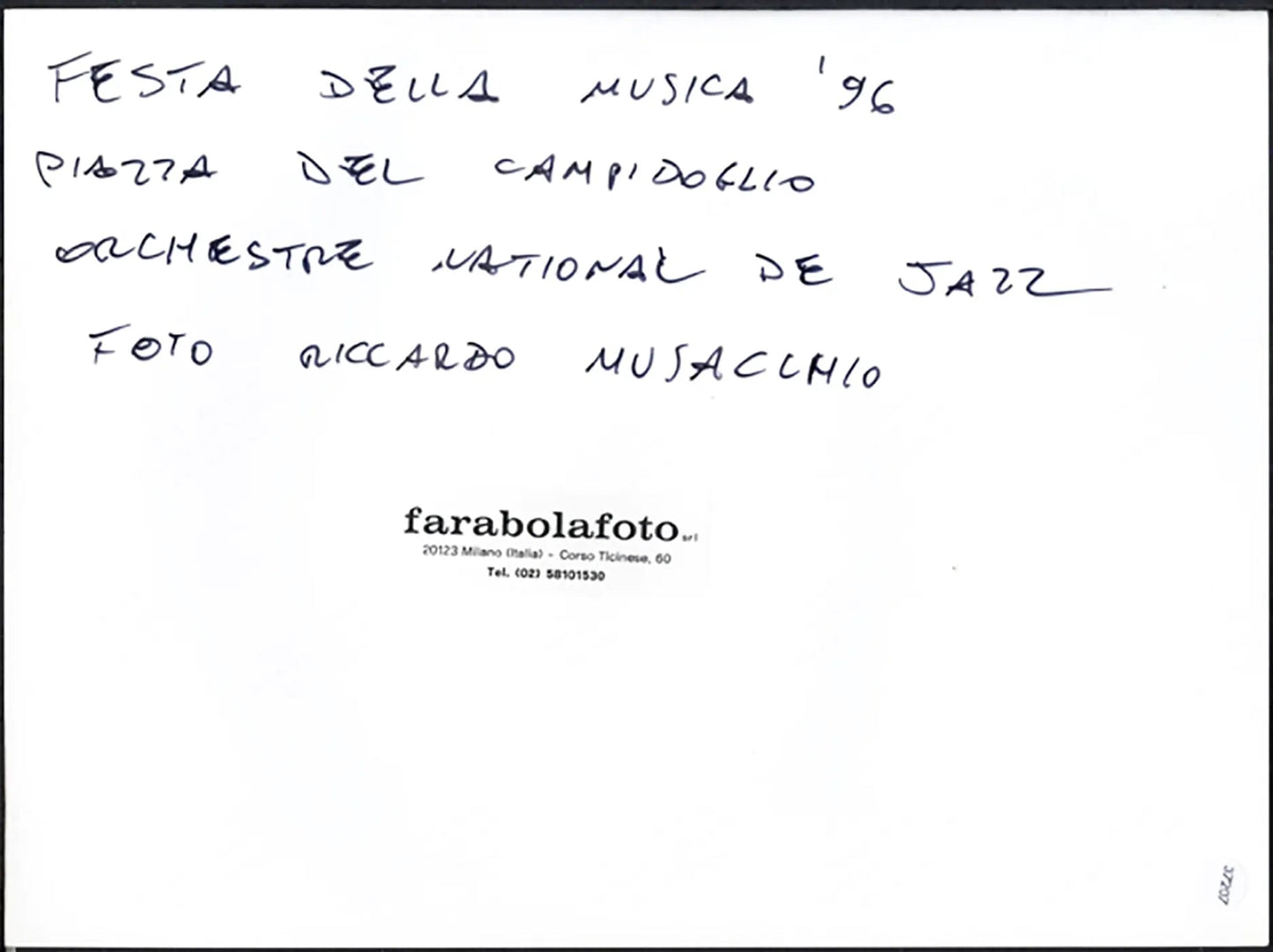 Orchestra National de Jazz 1996 Ft 37207 - Stampa 24x18 cm - Farabola Stampa ai sali d'argento