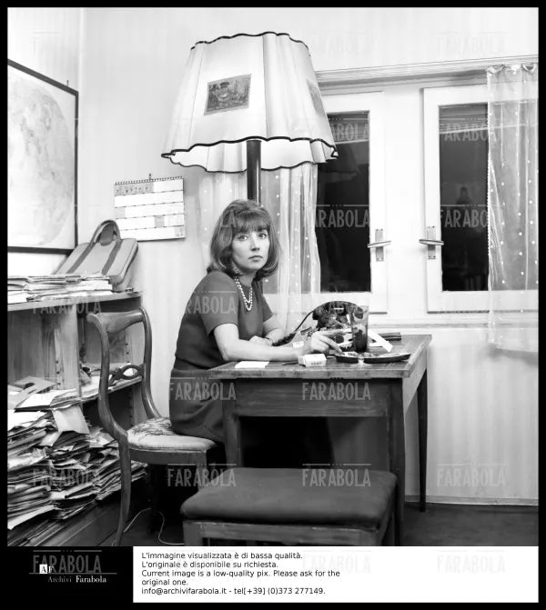 Oriana Fallaci, Milano, 1962 - Farabola Immagine digitale
