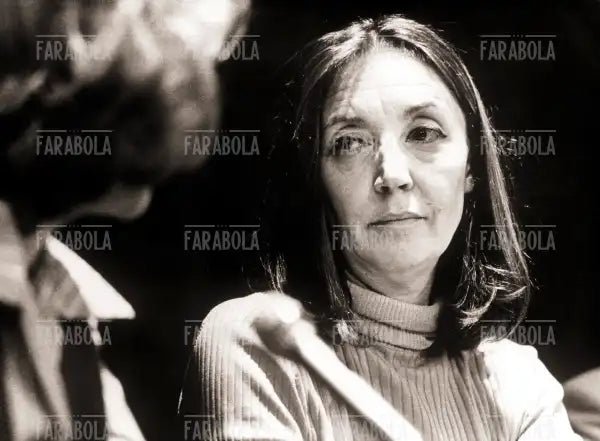 Oriana Fallaci, Stoccolma, 1981 - Farabola Immagine digitale