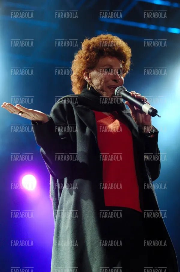 Ornella Vanoni, concerto per l'inaugurazione del grattacielo Pirelli, Milano, 2004 - Farabola Immagine digitale