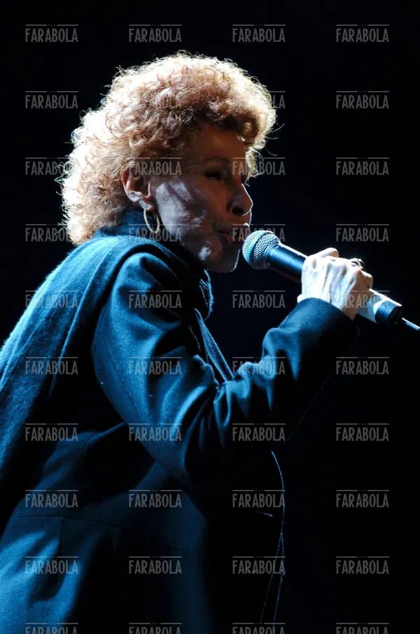 Ornella Vanoni, concerto per l'inaugurazione del grattacielo Pirelli, Milano, 2004 - Farabola Immagine digitale