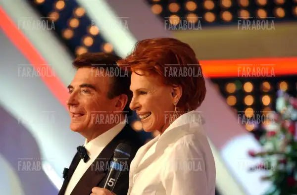 Paolo Limiti e Ornella Vanoni, Paolo Limiti Show, 2003 - Farabola Immagine digitale