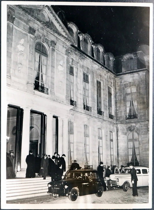 Parigi Palazzo dell'Eliseo 1949 Ft 3011 - Stampa 24x18 cm - Farabola Stampa ai sali d'argento