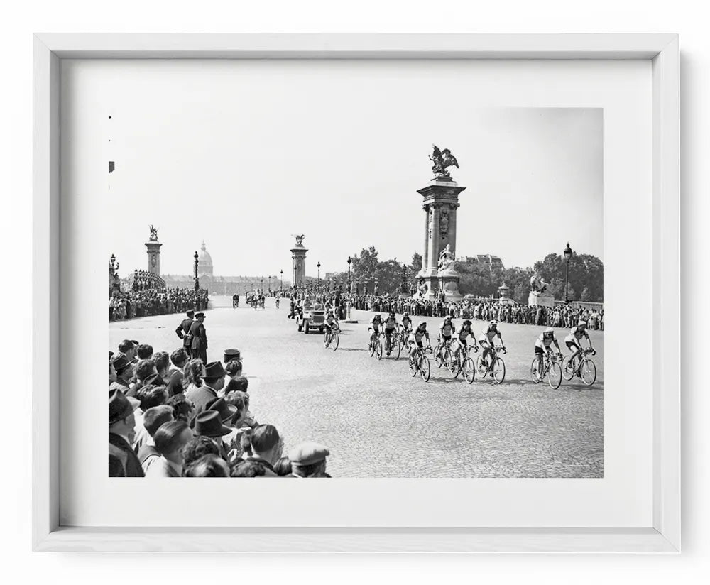 Partenza del Tour de France, Parigi 1951 - Farabola Fotografia
