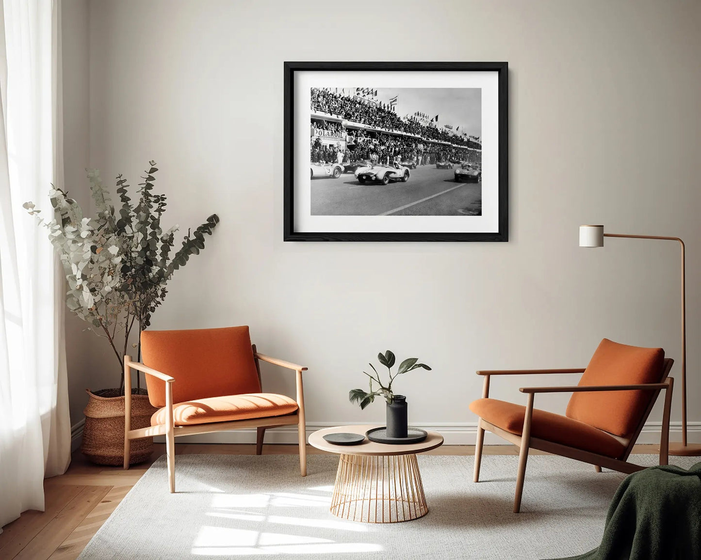 Partenza della 24 Ore di Le Mans, 1958 - Farabola Fotografia