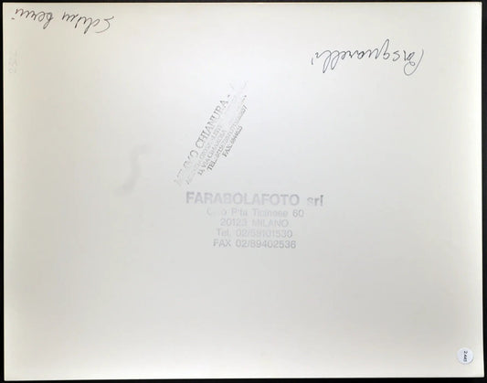 Pasquarelli e Schimberni anni 90 Ft 2445 - Stampa 24x30 cm - Farabola Stampa ai sali d'argento