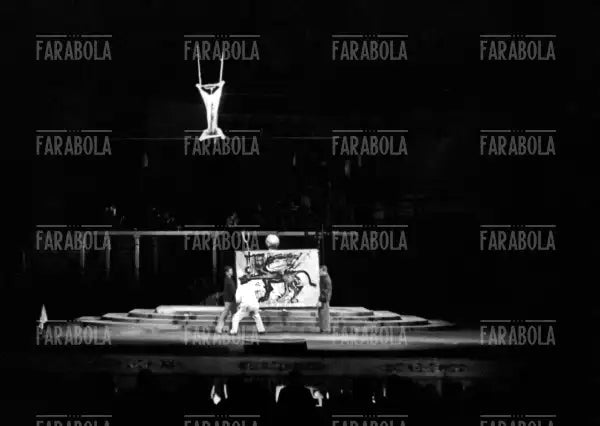Performance di Salvador Dalì, Festival di Venezia, 1961 - Farabola Immagine digitale