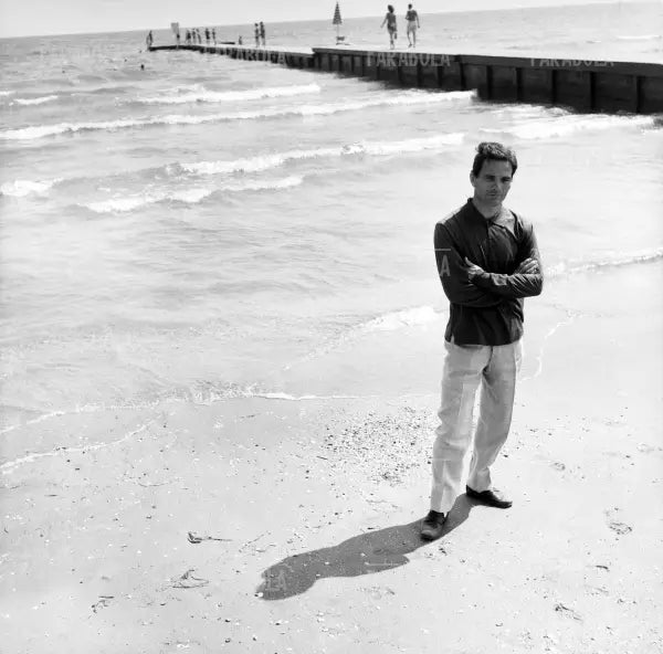 Pier Paolo Pasolini, Festival di Venezia, 1962 - Farabola Immagine digitale