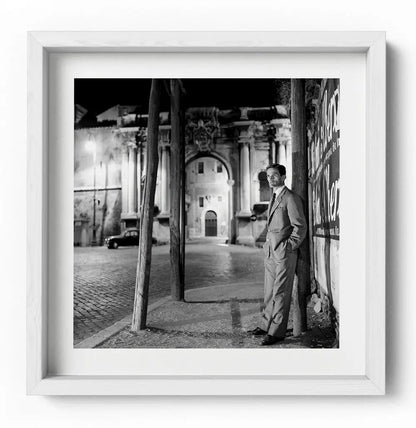 Pier Paolo Pasolini, Roma 1960 - Farabola Fotografia