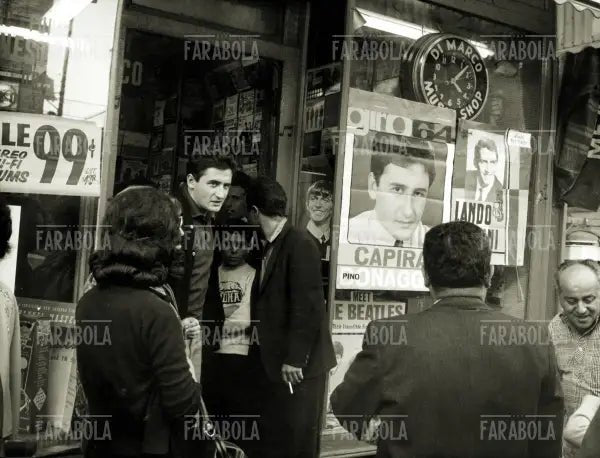 Pino Donaggio, Cantagiro in America, 1964 - Farabola Immagine digitale