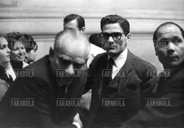 Processo a Pier Paolo Pasolini per vilipendio, 1963 - Farabola Immagine digitale