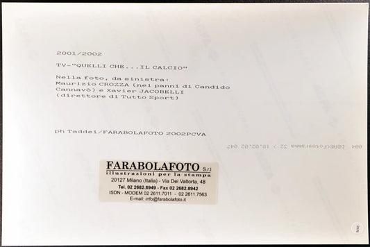 Quelli che il calcio 2001 Ft 2878 - Stampa 20x30 cm - Farabola Stampa digitale