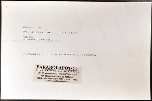 Quelli che il calcio 2001 Ft 2889 - Stampa 20x30 cm - Farabola Stampa digitale