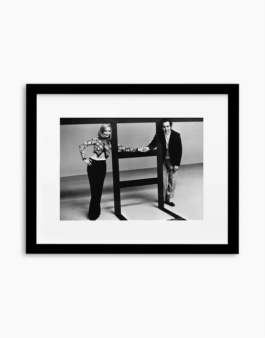 Raffaella Carrà e Corrado, Canzonissima 1971 - Farabola WhiteWall App Product