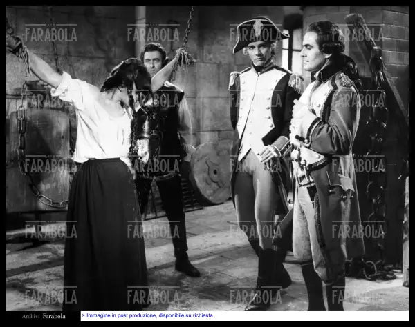 Raffaella Carrà e Jacques Castelot in una scena del film Rose rosse per Angelica, 1965 - Farabola Immagine digitale