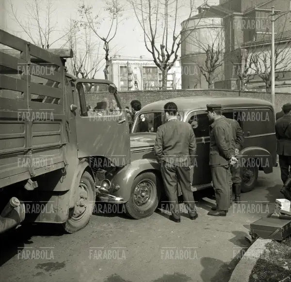 Rapina di via Osoppo, Milano, 1958 - Farabola Immagine digitale