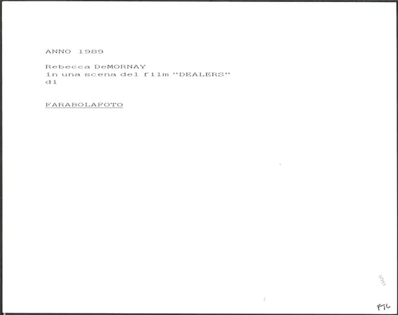 Rebecca De Mornay nel film Dealers 1989 Ft 37355 - Stampa 20x25 cm - Farabola Stampa ai sali d'argento
