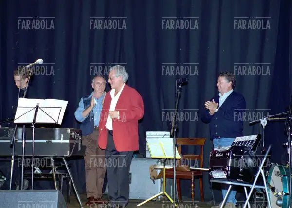 Renato Pozzetto, Enzo Jannacci e Cochi Ponzoni, Milano, 2001 - Farabola Immagine digitale