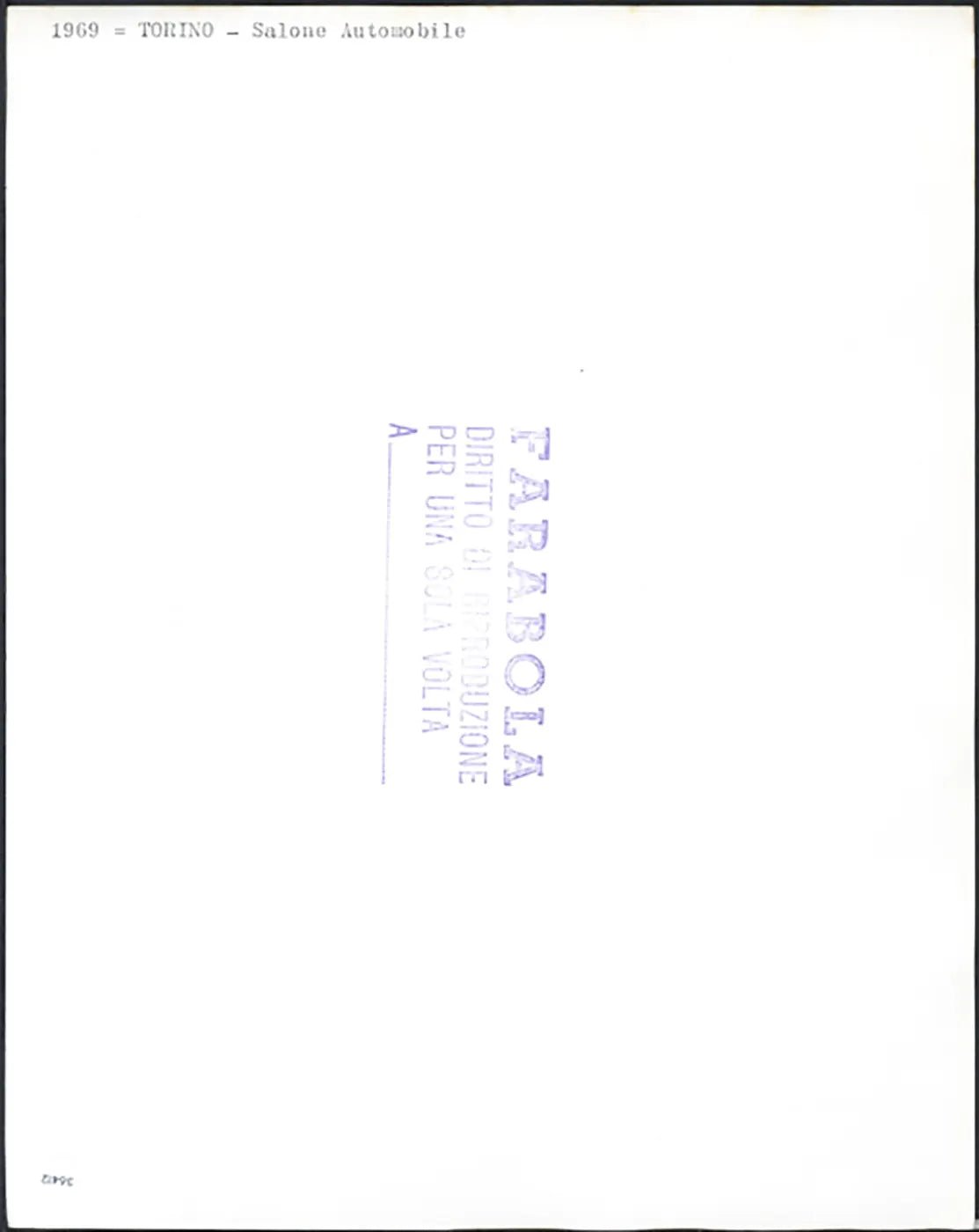 Salone Auto Torino 1969 Stand Peugeot Ft 36412 - Stampa 21x27 cm - Farabola Stampa ai sali d'argento