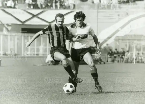 Sandro Mazzola, Inter vs Atalanta, 1971 - Farabola Immagine digitale