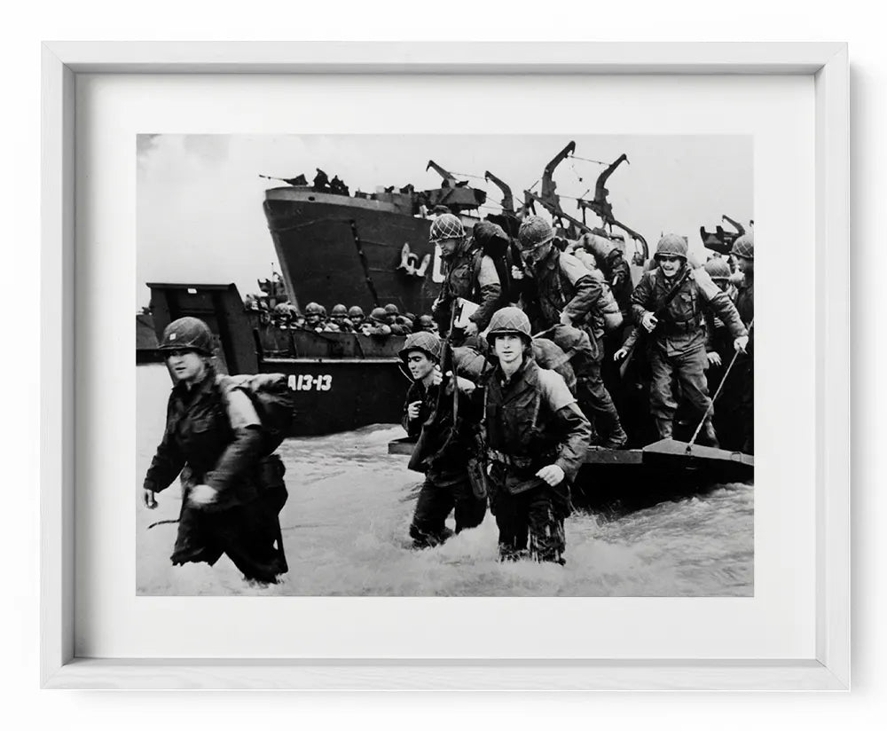Sbarco degli alleati in Normandia, 1944 - Farabola Fotografia