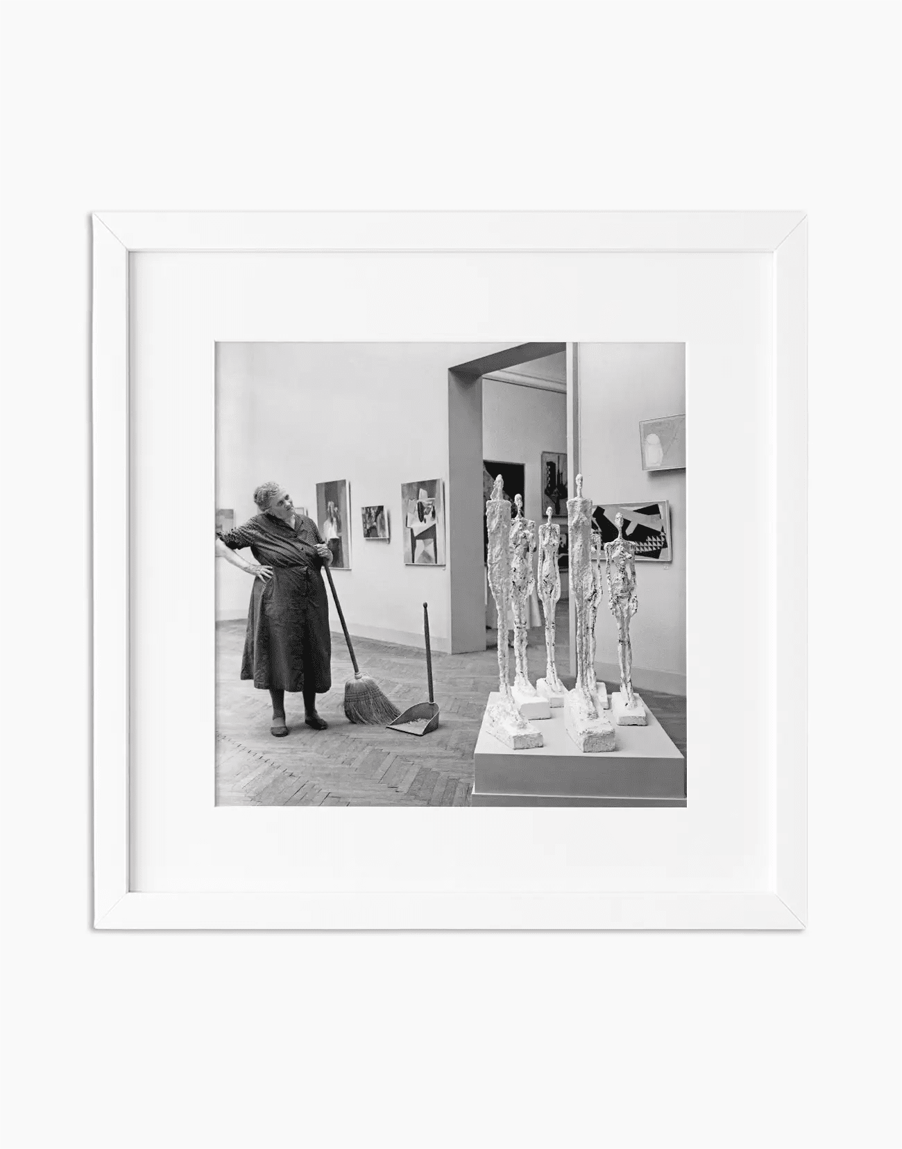 Sculture di Alberto Giacometti, 1956 - Farabola WhiteWall App Product