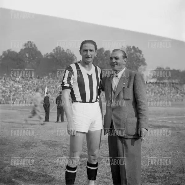 Silvio Piola, Juventus, 1946 - Farabola Immagine digitale
