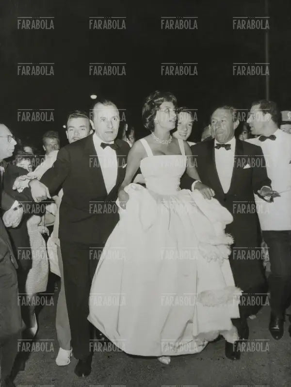 Sophia Loren, Festival di Venezia, 1958 - Farabola Immagine digitale