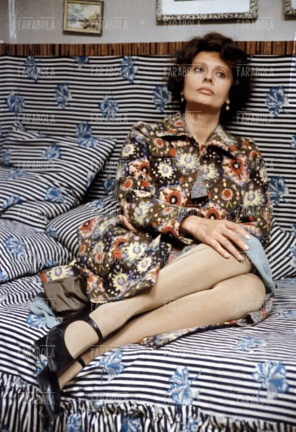 Sophia Loren nel film Una giornata particolare, 1977 - Farabola Immagine digitale