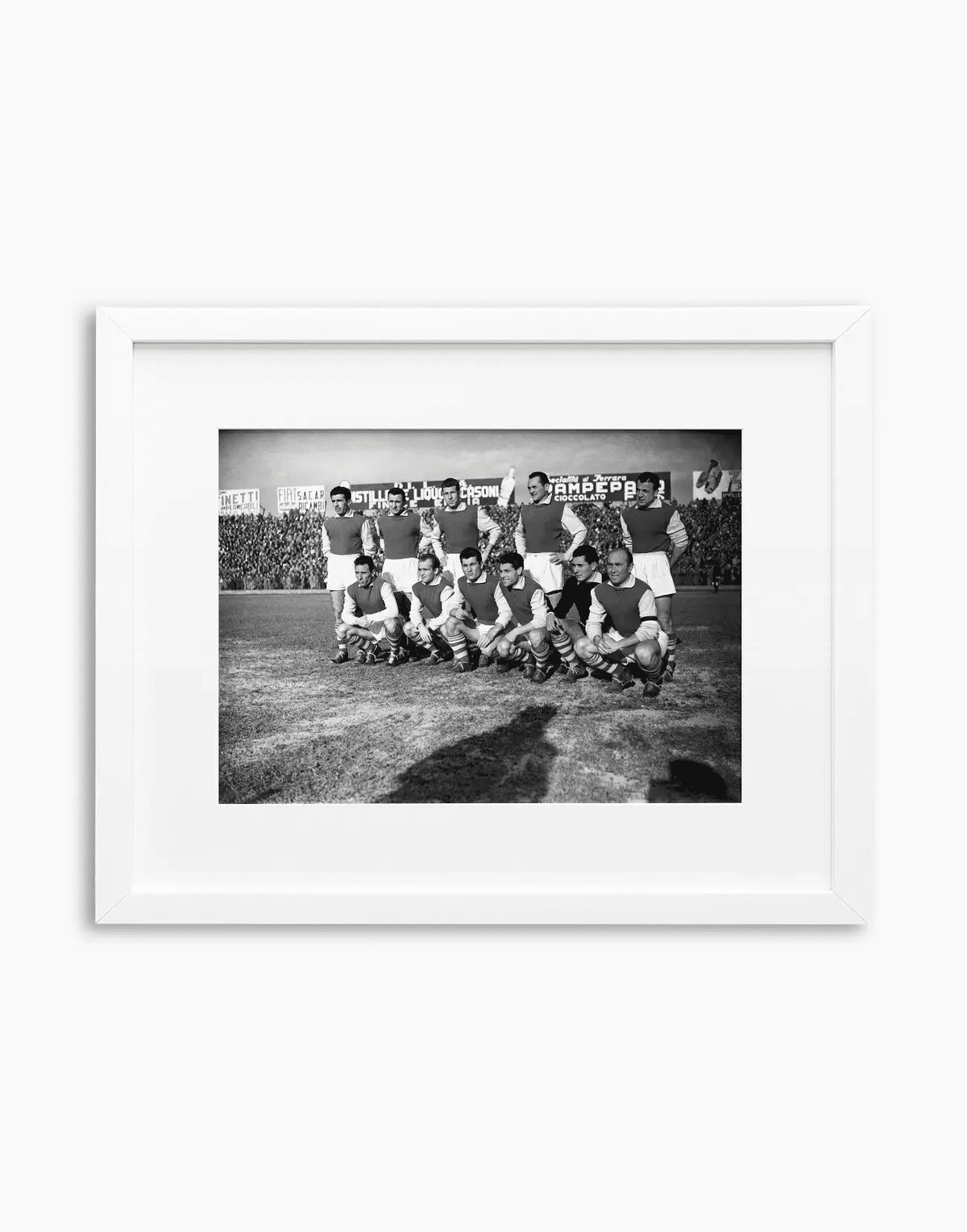 Spal, Formazione, 1952 — stampa fine art con cornice bianca