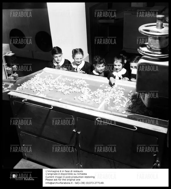 Stabilimento Pasta Agnesi, 1955 - Farabola Immagine digitale