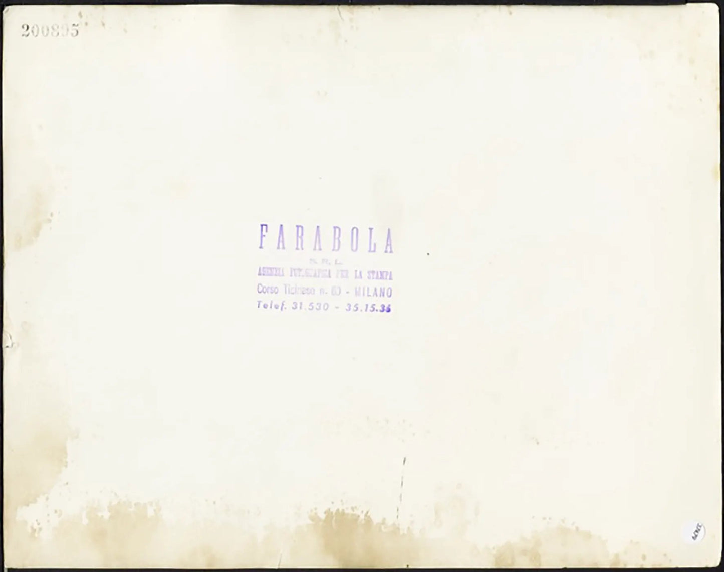 Stabilimento Pasta Agnesi 1956 Ft 37479 - Stampa 24x30 cm - Farabola Stampa ai sali d'argento