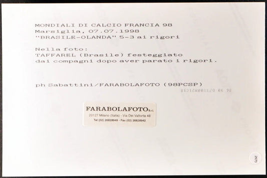 Taffarel Mondiali Francia 98 Ft 2973 - Stampa 20x15 cm - Farabola Stampa ai sali d'argento