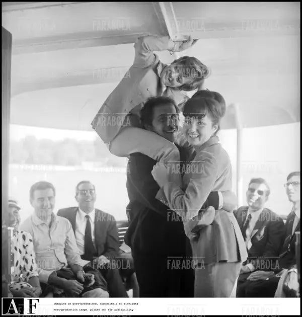 Teddy Reno, Rita Pavone, Domenico Modugno e Gigliola Cinquetti, Cantaeuropa, 1966 - Farabola Immagine digitale