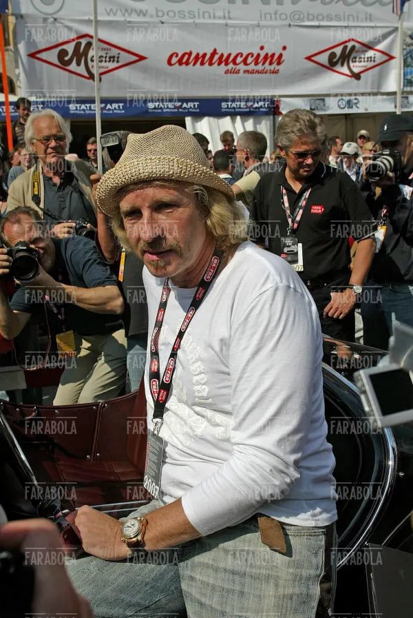Tomas Gottshalk della tv tedesca, Mille Miglia, 2007 - Farabola Immagine digitale