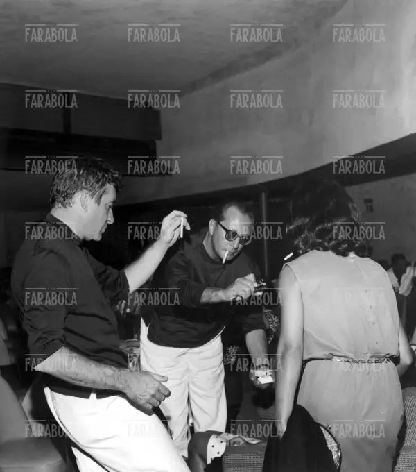 Ugo Tognazzi alla Bussola, Focette, 1960 - Farabola Immagine digitale