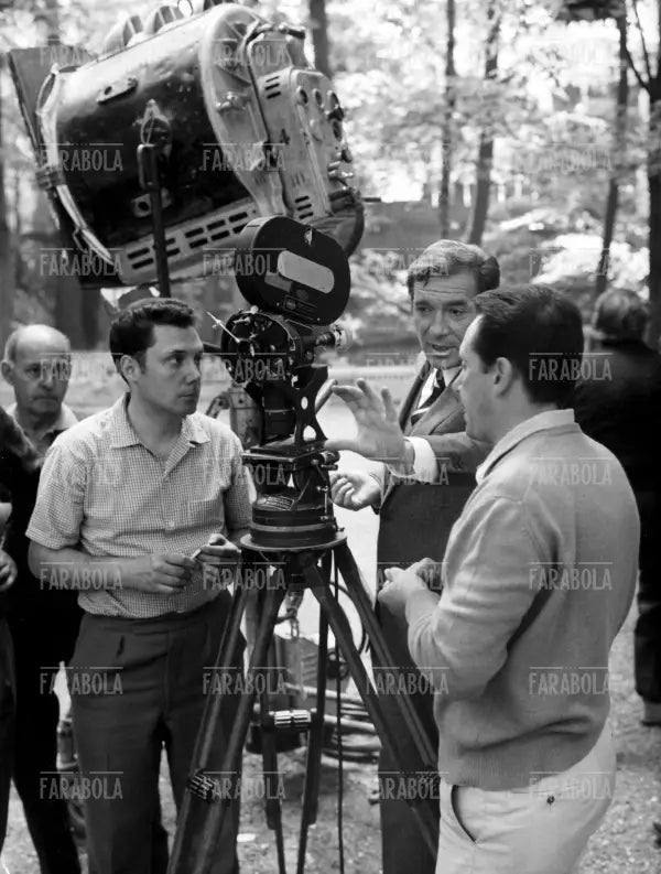 Ugo Tognazzi sul set del film Sissignore, 1968 - Farabola Immagine digitale