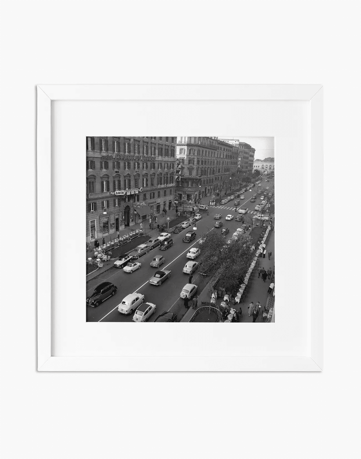Via Veneto, Roma 1959 - Farabola WhiteWall App Product