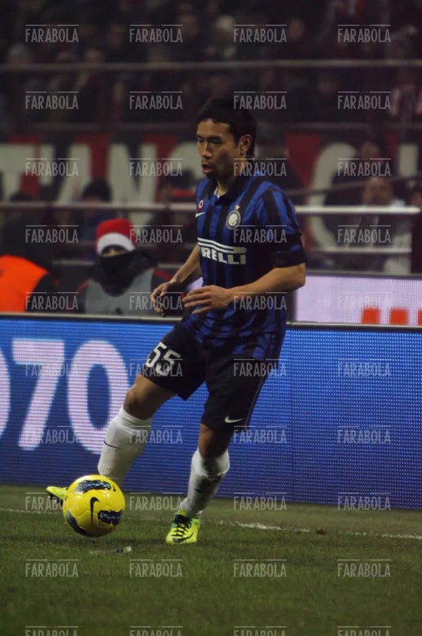 Yuto Nagatomo, Milan vs Inter, 2012 - Farabola Immagine digitale