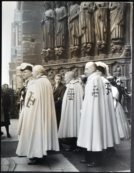 Cavalieri Ordine San Sepolcro 1960 Ft 2325 - Stampa 24x18 cm - Farabola Stampa ai sali d'argento
