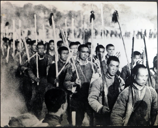 Cina Contadini armati anni 30 Ft 1069 - Stampa 24x30 cm - Farabola Stampa ai sali d'argento