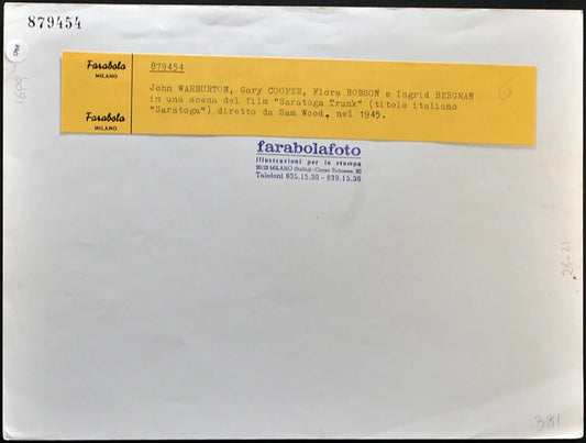 Film Saratoga 1945 Ft 1768 - Stampa 21x27 cm - Farabola Stampa ai sali d'argento