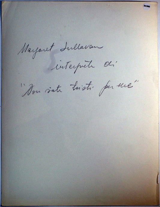 Margaret Sullavan 1950 Ft 34940 - Stampa 20x25 cm - Farabola Stampa ai sali d'argento