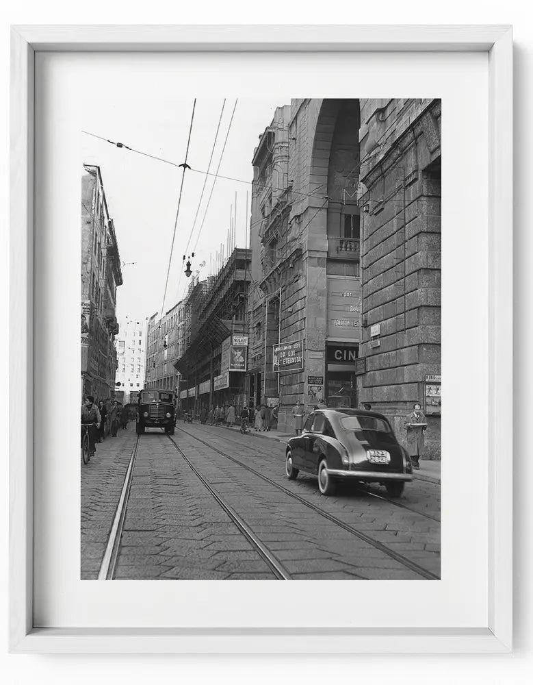Corso Vittorio Emanuele, Milano 1954 - Farabola Fotografia