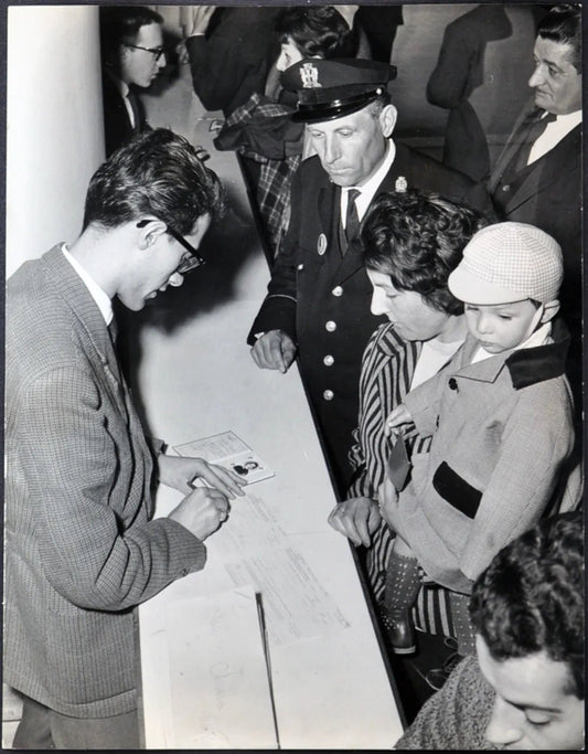 Elezioni 1963 Certificati elettorali Ft 2183 - Stampa 21x27 cm - Farabola Stampa ai sali d'argento