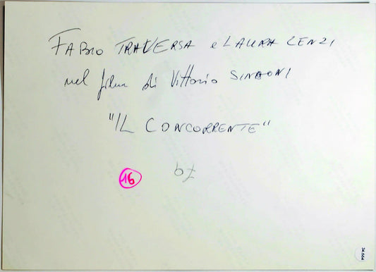 Film Il Concorrente 1979 Ft 34664 - Stampa 24x18 cm - Farabola Stampa ai sali d'argento