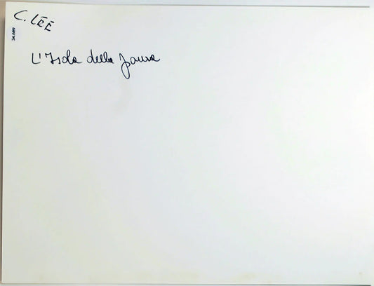 Film L'isola della paura Ft 34689 - Stampa 20x25 cm - Farabola Stampa ai sali d'argento
